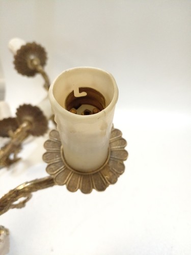 Vintage Brass Style Intricate Designed Wall Sconces Decorative Collector Spares - Picture 2 of 11