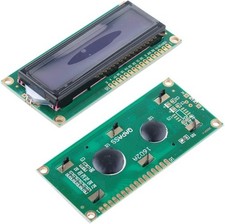 1602 LCD Display Module DC 5V 16x2 White Blue Backlight 1602A Style: 1602 LCD