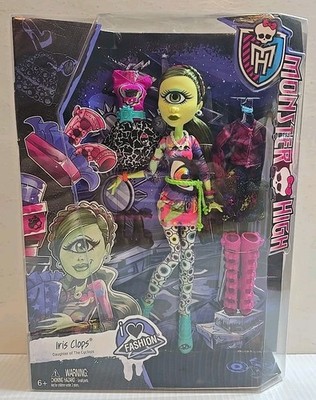 Monster High I Heart Love Fashion Iris Clops New in Box NIB