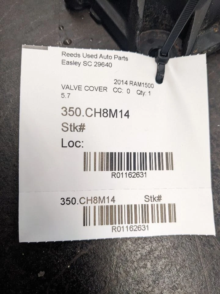 Ram 1500 2011-2024 5,7 L cubierta de válvula 1162631 Foto 2 de 4