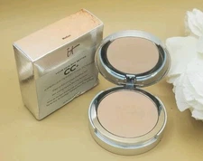 It Cosmetics Your Skin But Better CC Airbrush Perfecting Powder Medium 0.33 oz 
