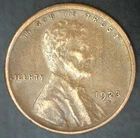 1923 S Lincoln Wheat Cent Coin 1c Bronze US Penny Very Fine Circulated Condition