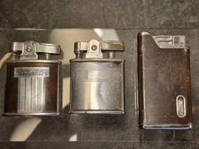 Lot Of 3 Vintage Ronson Lighters 2 Princess/1 Comet 1 Works Antique HTF