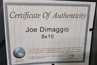 Signed Joe DiMaggio Framed & Matted Photo W Autograph COA The Yankee Clipper... — photo 5