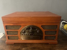 Crosley CR704D-PA Musician 3-Speed Turntable CD Player