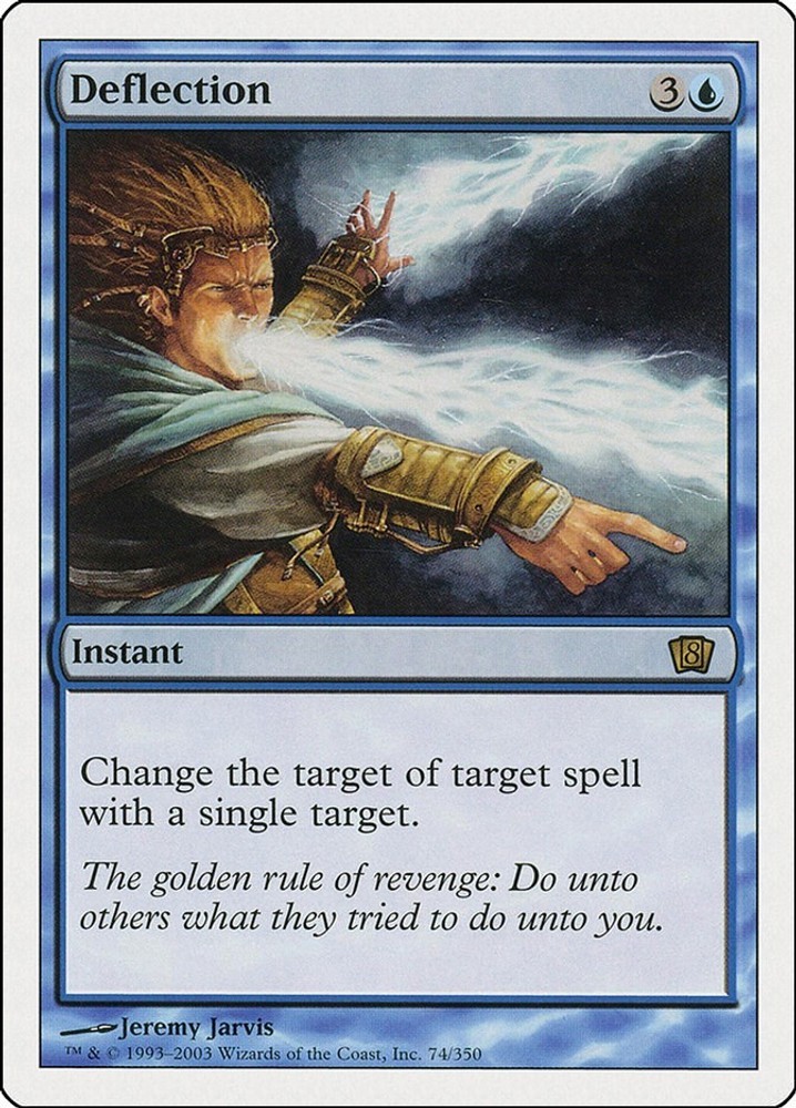 Deflection 8th Edition MTG 74 MP