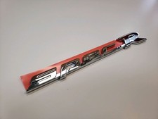 JDM Nissan S15 Silvia Spec-R Chrome Red Rear Emblem 78896-91F01 NEW OEM