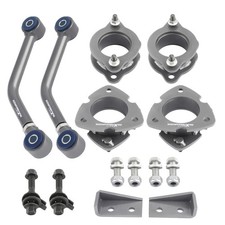 2 Front 2 Rear Lift Kit With Trailing Arm For Jeep Compass Patriot Mk 2007-17