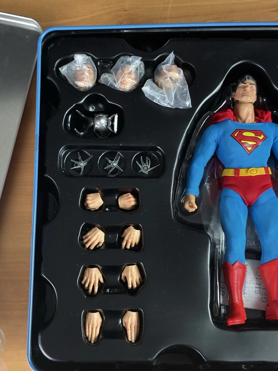 Mezco One:12 Collective Superman Man Of Steel 6" Action Figure NO BATTERIES ⚠️