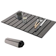 Drying Mat Stone Kitchen Counter Foldable QuickDrying Mat 23.6x15.4 Inch