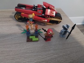 LEGO NINJAGO: Kai's Blade Cycle (9441) 100% Complete W Instruction And Minifigs