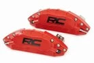 Rough Country Caliper Cover Red Front & Rear for Ram 1500 2WD/4wd 2019-2026