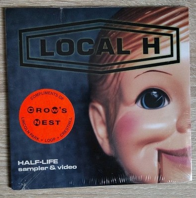 Local H - Half-Life Sampler & Video Promo CD NEW SEALED Rare Chicago Cover 2002