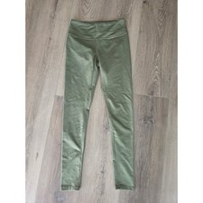The North Face Women's Size Small Olive Green Flash Dry Leggings Athleisure
