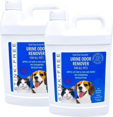Instantly Urine Odor Remover for Pets - 128 Fl Oz (Pack of 2), white 