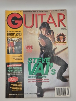 The Guitar Magazine Vol.5 No.5 May 1995 Steve Vai