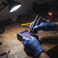 5500W Portably Handheld Spot Welder - Adjustable 30-Level Power  Mobile Use