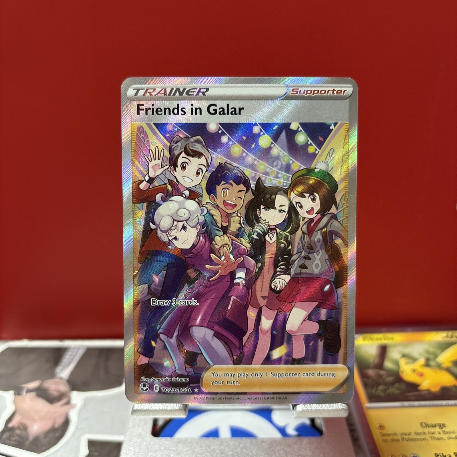 Friends In Galar - TG23/TG30 Silver Tempest Trainer Gallery - NM/MINT