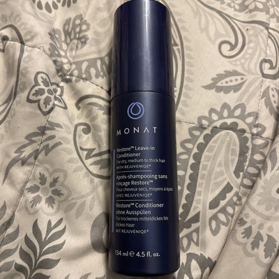 Monat Restore Leave-In Conditioner 4.5 oz For Dry Hair, med to thick NEW