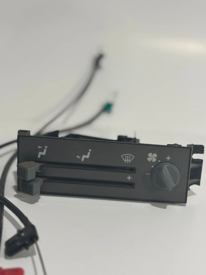 1988-1994 CHEVY/GMC C/K 1500 CLIMATE CONTROL SWITCH NO A/C W/ CABLES - Image 4 of 4