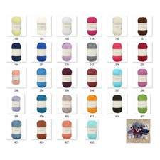 50g **ABVERKAUF** CATANIA Schachenmayr - Baumwolle - häkeln stricken  (43€/kg)