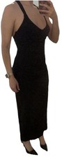 Vintage Rampage Black Cocktail Dress Size 3 