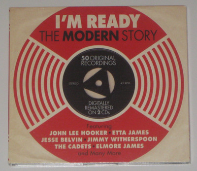 VARIOUS ARTISTS ''I'M READY, THE MODERN STORY'' IMPORT 2 CD SET JL HOOKER CADETS