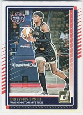 2025 Donruss WNBA #41 Brittney Sykes Orange Laser #/199