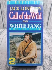 Jack Londons: Call Of The Wild & White Fang The Hunter (VHS) Brand New / Sealed