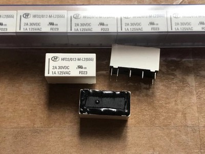 HFD2/012-M-L2 HFD2/012-M-L2-D Latching Magnetic Relay 1A 125VAC 10 Pins x 1pc #y