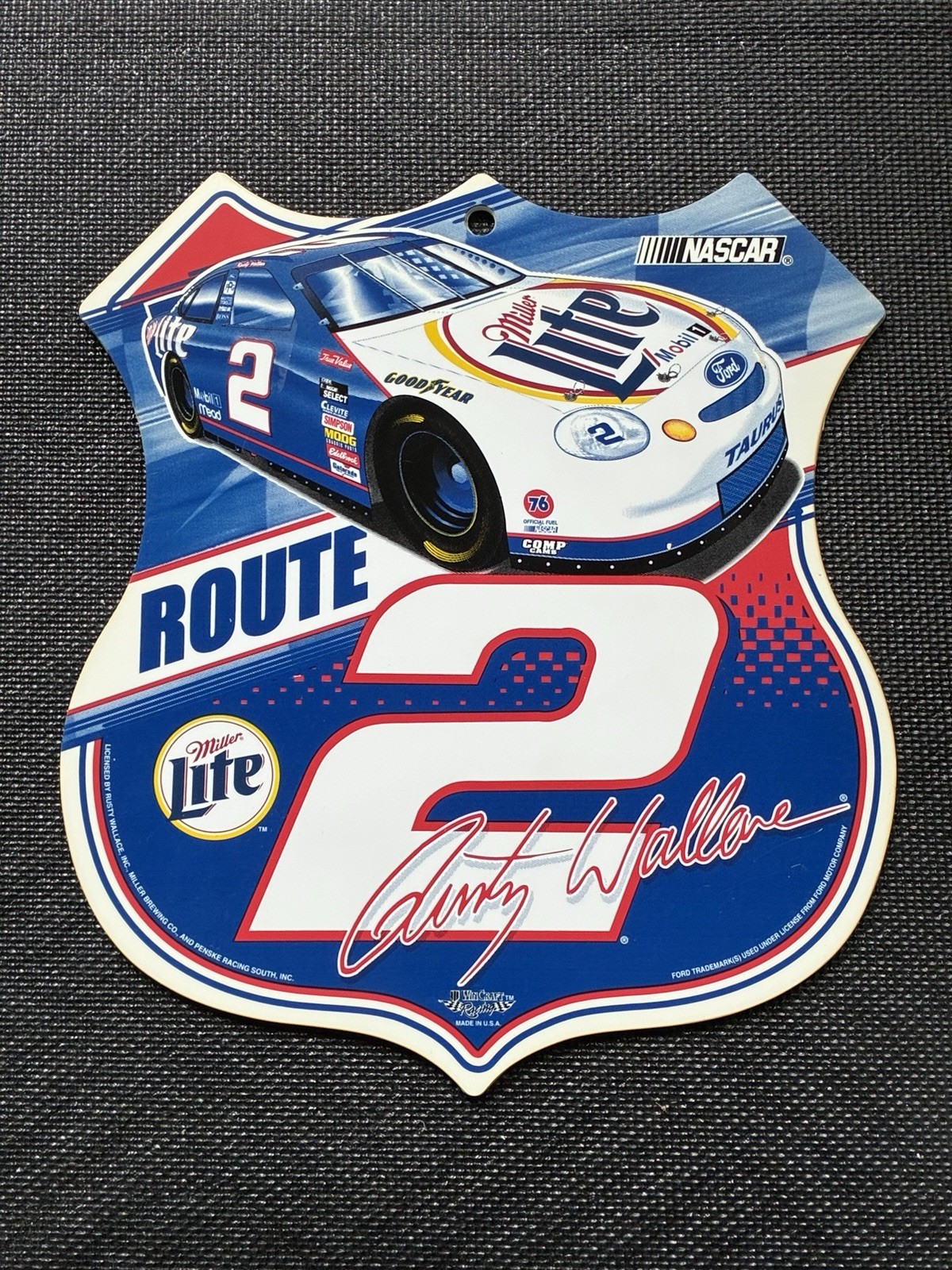 Rusty Wallace  Route Sign