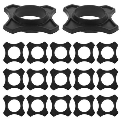 20 Pcs Microphone Accessories Anti Rolling Assorted Color