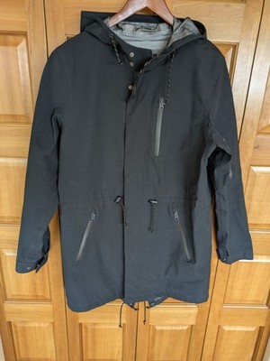 Alpha Industries Men's Navy Blue Waterproof Zip Jacket