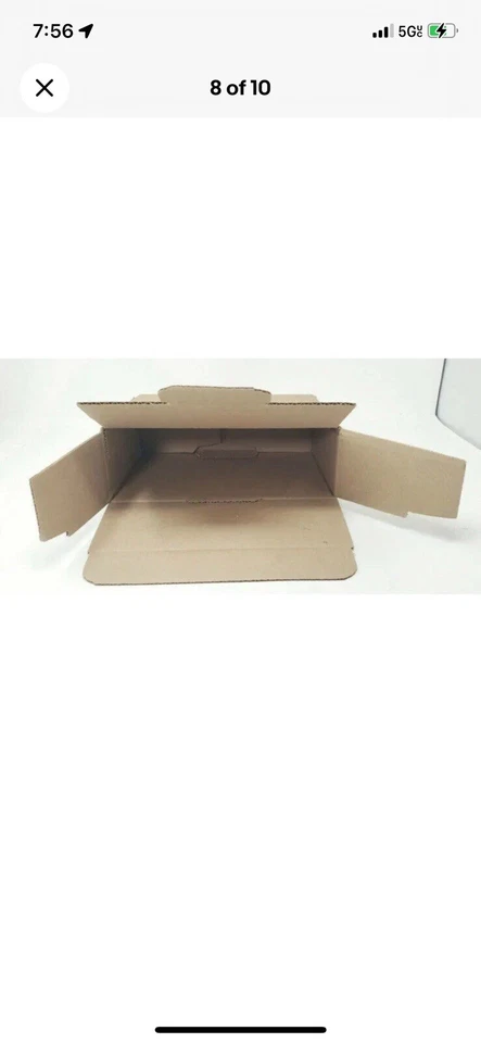 Corrugated Shipping Boxes - Sizes Small 10" - Large 12'' - 50 PC - Image 3 of 4