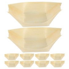 50 Pcs Ciotole Aperitivo Contenitore Legna Snack Feste Da Dessert