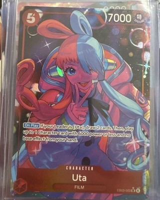 EB03-003 Uta SR Alt Art Heroines Edition One Piece TCG English Card