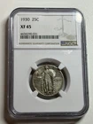 1930 25c Standing Liberty Quarter NGC XF45 Nice Original Type Coin