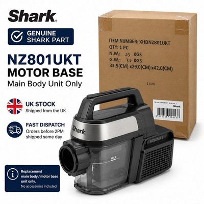 Original Shark NZ801UKT Motor Base Main Body Replacement Unit XHDNZ801UKT