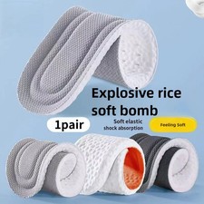 1 Pair Orthopedic Memory Foam Sport Insoles Running Shock-Absorbant Breathable P