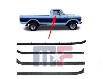 Fensterschachtleisten 73-79 Ford F100 F150 F250 F350 Pickup 78-79 Bronco