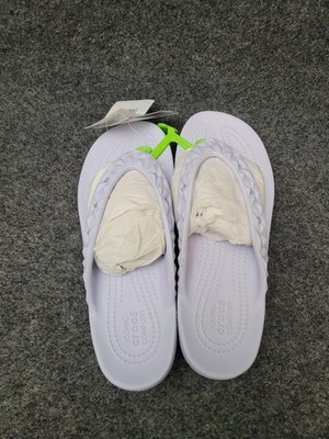 Crocs Classic Platform Geometric Flip Shoes Womens Size 8 Iconic Comfort Sandals