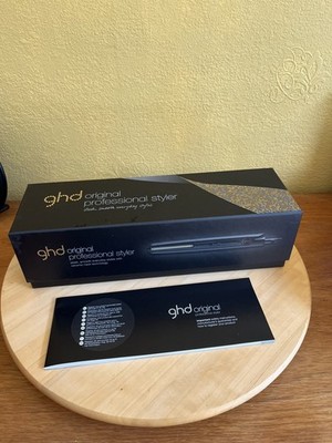 GHD IV Haarglätter NUR VERPACKUNG Original Profi Styler + Anleitung.