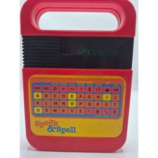 Vintage 1980 Texas Instruments Speak  Read Electronic Learning Toy Working