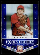 2012 Panini Elite Extra Edition Status Zach Green 042/100 Philadelphia Phillies