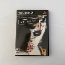 Manhunt (Sony PlayStation 2, 2003) PS2 Complete with Manual CIB