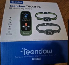 T800 Pro Wireless Dog Fence for 2 Dogs Zero Delay Response Electric Fence NEW