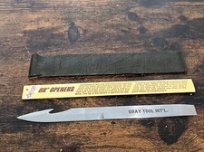 Vtg Gray Tool International Made in Japan Knife Letter Opener 7.5'' Collectible