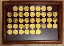 "I capolavori dell'età d'oro della pittura" 40 medaglie di bronzo!!
