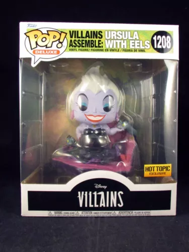 Funko Pop Deluxe Disney 1208 Ursula with Eels Hot Topic