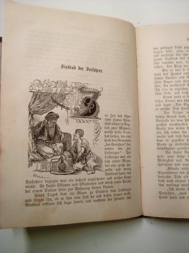 1890er Buch 1001 Nacht von Lauckhard Hofmann, Deutsches Geschichtenbuch - Bild 9 von 11